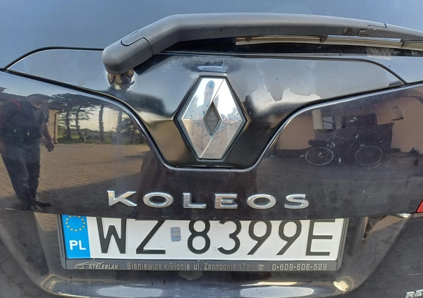 Renault Koleos cena 22900 przebieg: 187500, rok produkcji 2010 z Łask małe 121